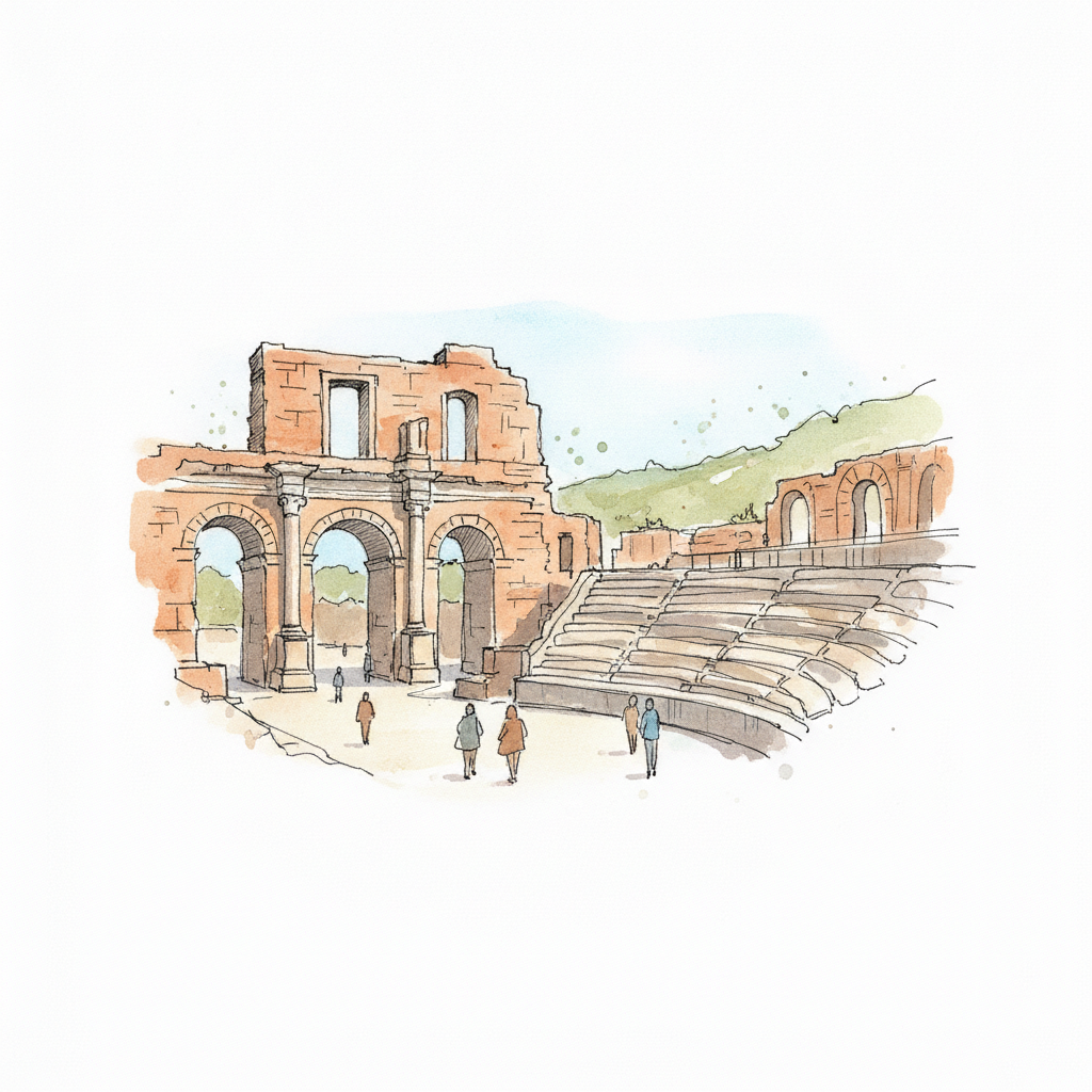 Descubre el Teatro Romano con visitas guiadas en el Festival de La Alcudia-UA
