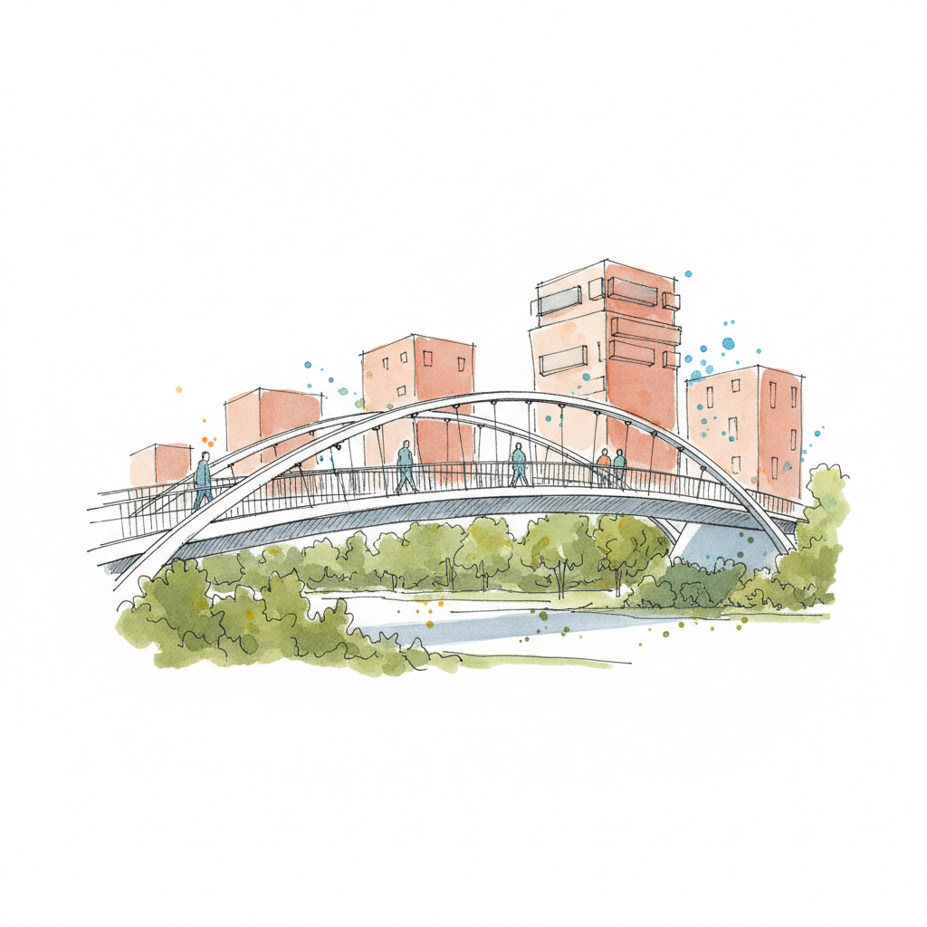 Avanza el diseño del Puente del Parque Central de Alicante para impulsar nuevas viviendas