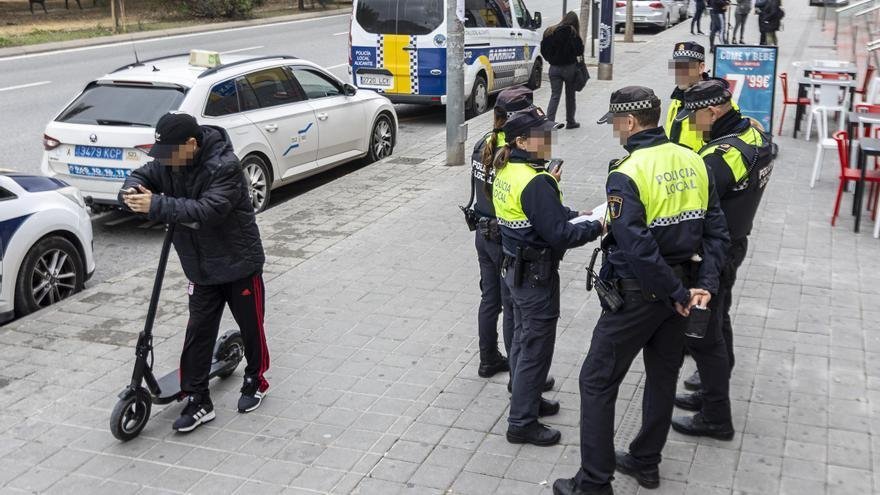 Alicante endurece los controles de patinetes eléctricos desde el 1 de octubre: multas de hasta 500 euros