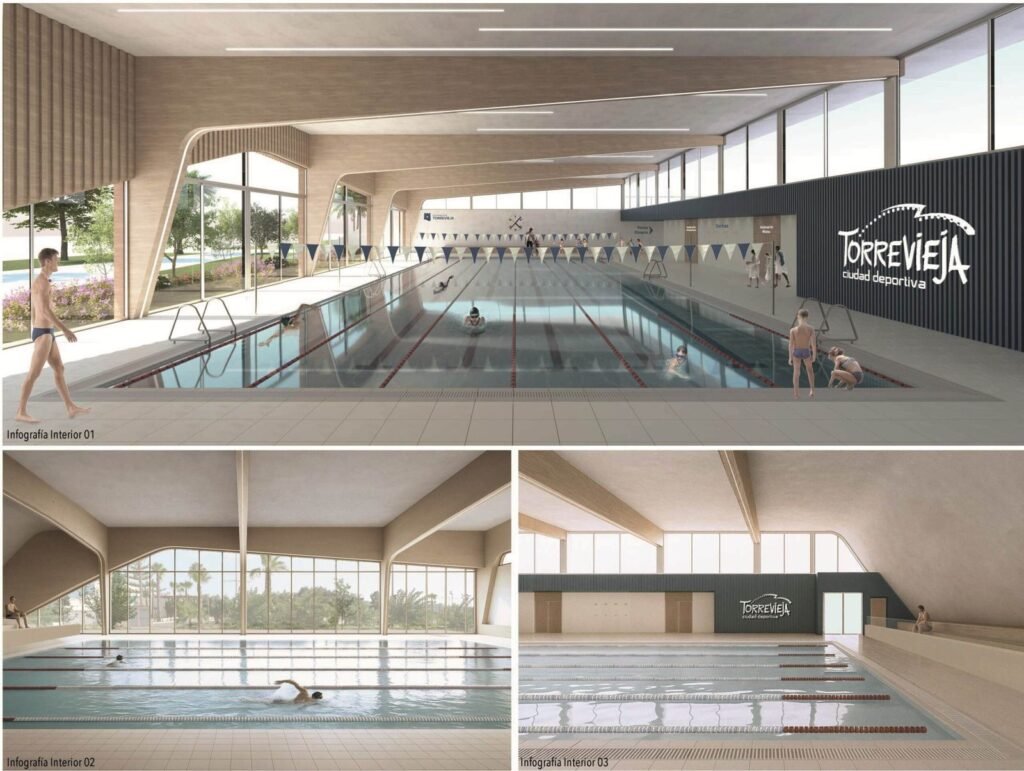 Torrevieja da luz verde a una nueva piscina climatizada de más de 5,5 millones de euros en la Ciudad Deportiva