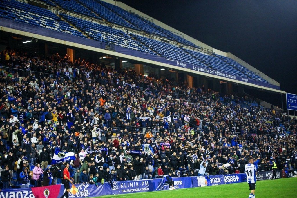 Polémica antes del Hércules-Murcia: las entradas visitantes suben a 20 euros
