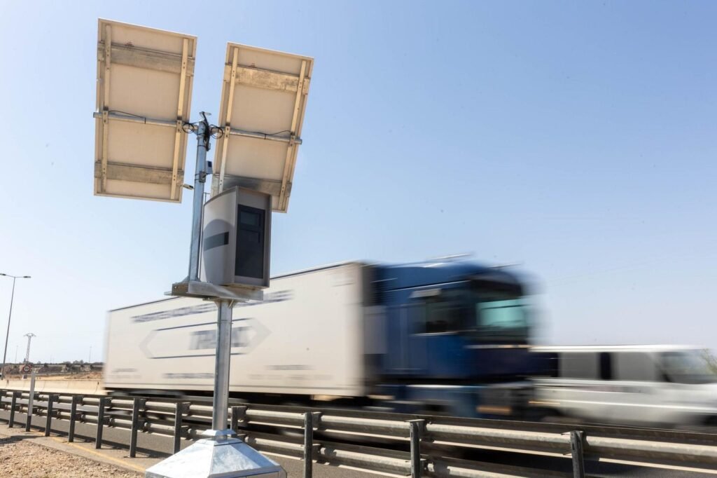 Un radar móvil caza a 120 conductores en solo 40 minutos por exceso de velocidad en San Vicente del Raspeig