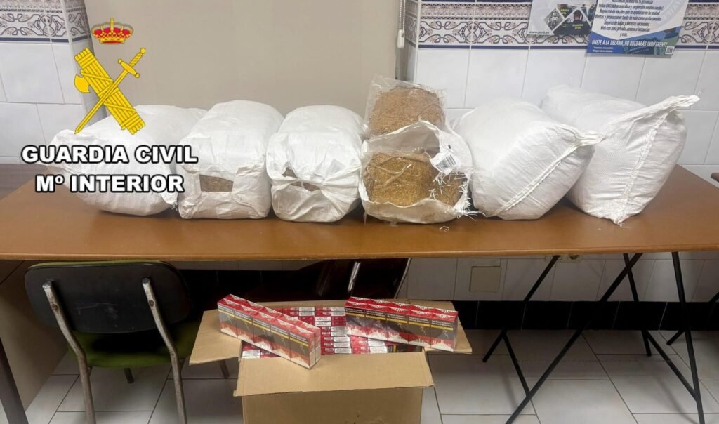 Cocentaina: interceptan un coche con 60 kilos de tabaco picado en el maletero