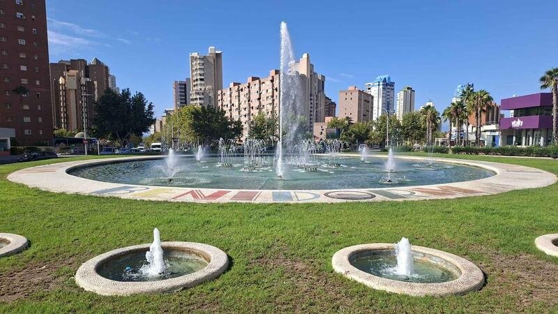 Benidorm adjudica por 614.000 euros el mantenimiento de sus fuentes ornamentales