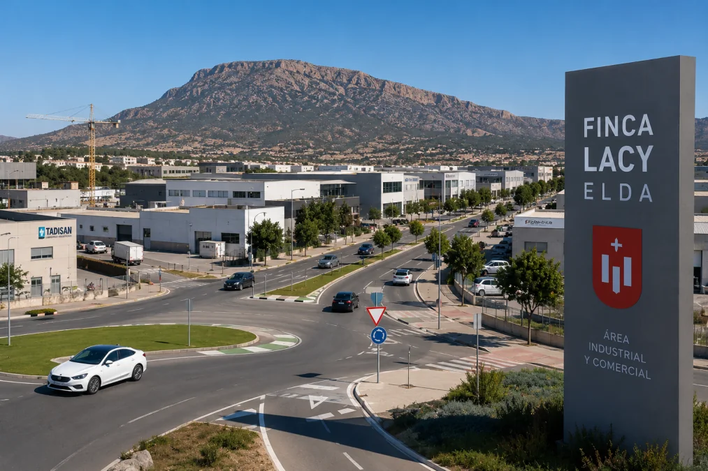Elda amplía Finca Lacy ante el agotamiento de suelo industrial y prepara nuevos terrenos para atraer inversiones y empresas