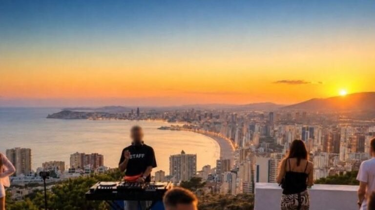 Más de cien personas montan una rave ilegal en Benidorm, en lo alto de Serra Gelada
