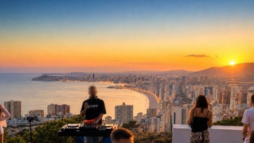 Más de cien personas montan una rave ilegal en Benidorm, en lo alto de Serra Gelada