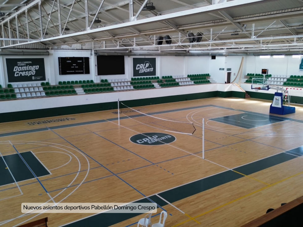 Calpe invierte casi 190.000 euros para modernizar sus principales instalaciones deportivas