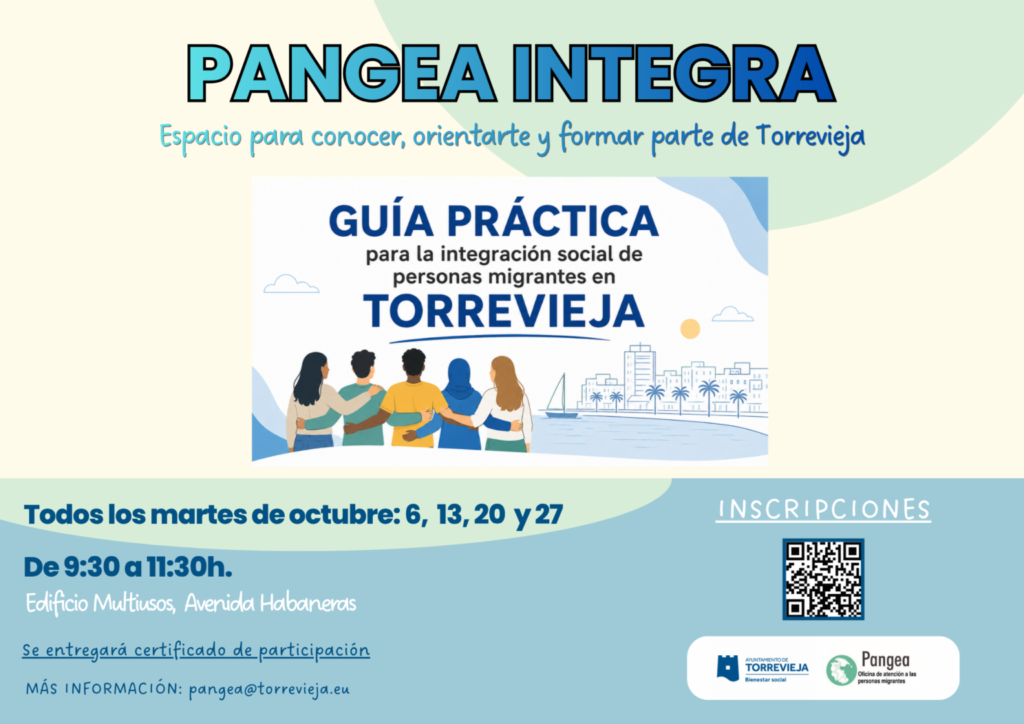 Torrevieja lanza ‘Pangea Integra’ para facilitar la acogida e integración de personas migrantes