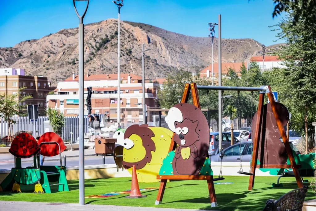 Elda: El parque San Francisco de Sales, renovado