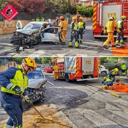 Muere un hombre de 79 años en un accidente de tráfico en Benidorm: una mujer de 80 años resulta herida