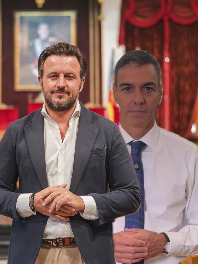 El alcalde de Elche carga contra Sánchez por su visita: «Ha venido a esconderse» y no trae inversiones para la ciudad