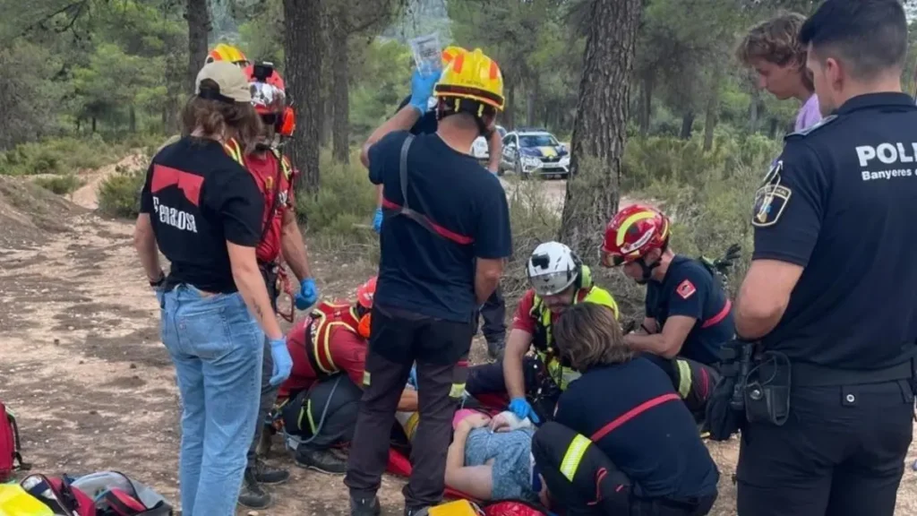 Ciclista herido y menores perdidos: dos rescates de emergencia en Alicante