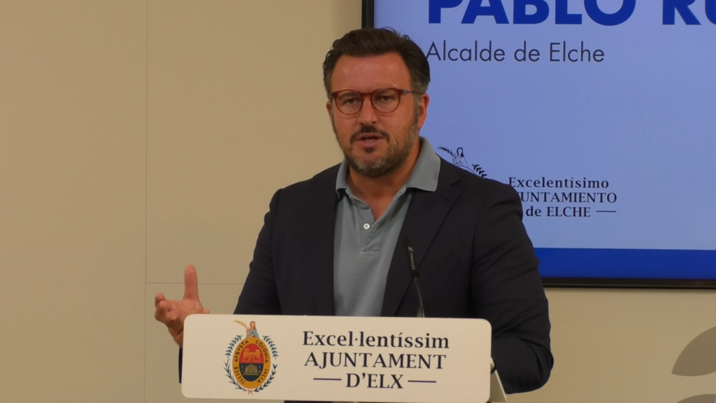 El alcalde de Elche respalda el adelanto electoral y reclama al próximo Gobierno más inversiones para la ciudad