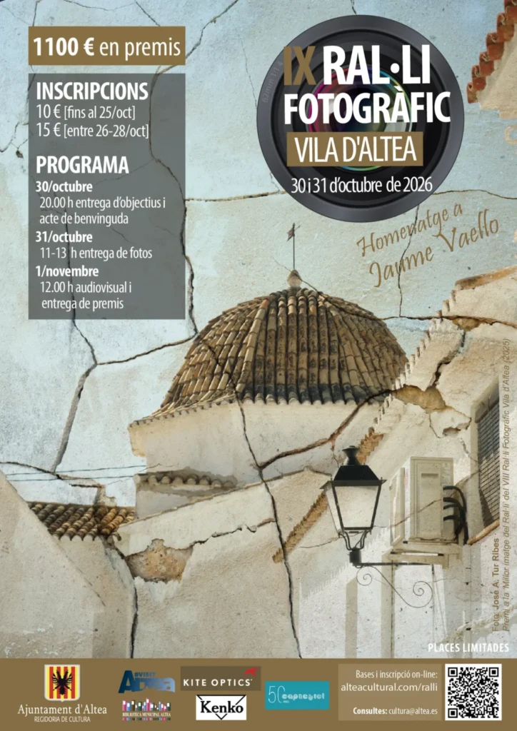 IX Ralli Fotografic Vila dAltea 2026