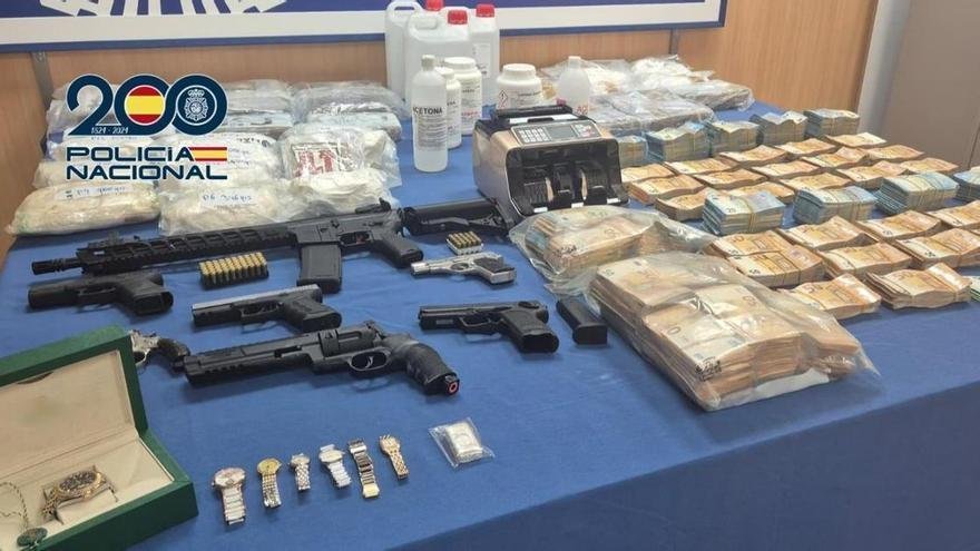 Nueve personas van a juicio por 32 kilos de cocaína
